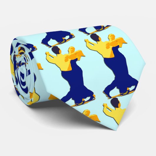 Ballroom Dancing Krawatte (Gerollt)