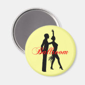 Ballroom Dancing Magnet (Vorderseite/Rückseite)