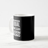 Ballroom Dancing Men Funny Statement Tänzer Waltz Kaffeetasse (Vorderseite Links)