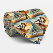 Ballroom Dancing Paare Tanzmusik Band Krawatte (Gerollt)