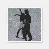 BallRoom Dancing Party Napkins Serviette (Vorderseite)