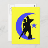 Ballroom Dancing Postkarte (Vorne/Hinten)