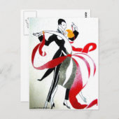 BALLROOM DANCING POSTKARTE (Vorne/Hinten)