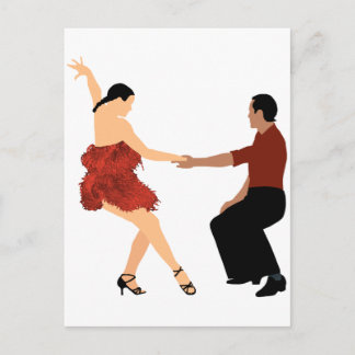 Ballroom Dancing Postkarte
