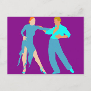 Ballroom Dancing Postkarte