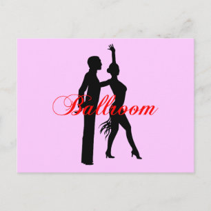 Ballroom Dancing Postkarte