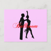 Ballroom Dancing Postkarte (Vorderseite)