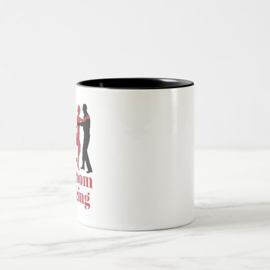 Ballroom Dancing Ruhestand Plan Funny Dancer Zweifarbige Tasse (Mittel)