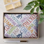 Ballroom Dancing Seidenpapier (Geschenk)