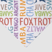 Ballroom Dancing Seidenpapier (Detail)