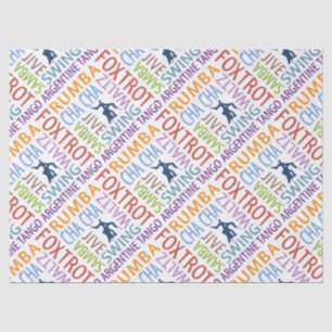 Ballroom Dancing Seidenpapier