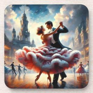 Ballroom Dancing Swing Tanz Musik Tanz Getränkeuntersetzer