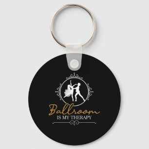 Ballroom ist meine Therapie - Tanzpartner Couple D Schlüsselanhänger