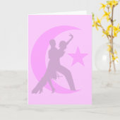 Ballroom-Tanz Karte (Gelbe Blume)