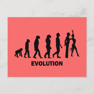 Ballroom-Tanz Postkarte