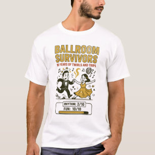BALLROOM-ÜBERLEBENSMITTEL - 10 JAHRE T-Shirt