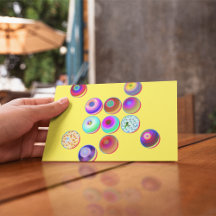 Balls & Bubbles № 27 Postcard Vorlage