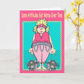 BALLS & CHAINS Geburtstagskarte Karte (Gelbe Blume)