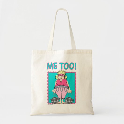 BALLS & CHAINS "Me Too" Tote Bag Tragetasche (Vorne)