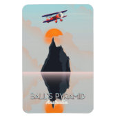 Balls Pyramid Australien Vintages Flugplakat Magnet (Vertikal)