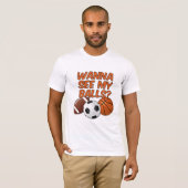 Balls Shirt - wählen Sie Stil & Farbe (Vorne ganz)