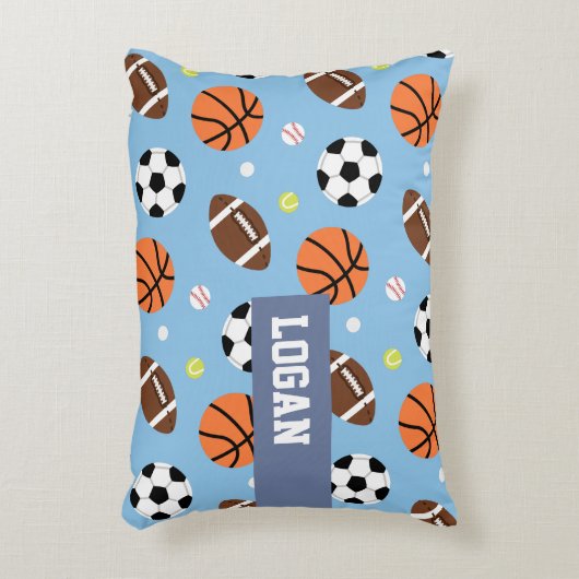 Balls Sporthandschuhe Dekoration Dekokissen (Vorderseite(Vertikal))