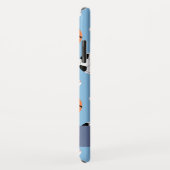 Balls Sporttauchen Muster Personalisiert Case-Mate iPhone Hülle (Hinten/Rechts)