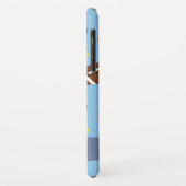 Balls Sporttauchen Muster Personalisiert Case-Mate iPhone Hülle (Hinten/Links)