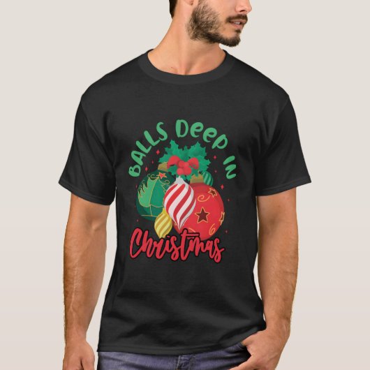 Balls tief in T-Shirt (Vorderseite)