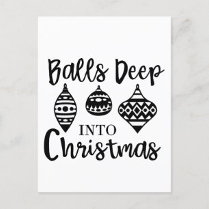 Balls tief in Weihnachten Weihnachten Weihnachten