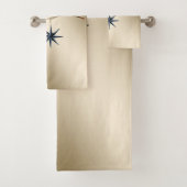 Balls, Weihnachtsmann, Baumzweigschneeflocken Badhandtuch Set (Insitu)