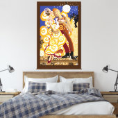 Ballsaal Leinwanddruck (Insitu (Schlafzimmer))