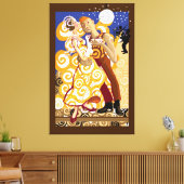 Ballsaal Leinwanddruck (Insitu (Wohnzimmer))