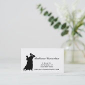 "Ballsaal-Paar-" Visitenkarten Visitenkarte (Stehend Vorderseite)