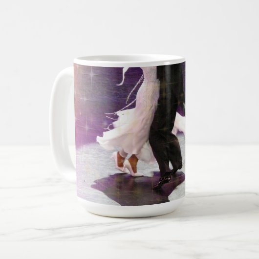 Ballsaal-Tänzer Kaffeetasse (Vorderseite Links)