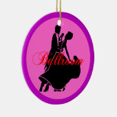 Ballsaaltänzer Keramik Ornament (Rechts)