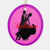 Ballsaaltänzer Keramik Ornament (Links)