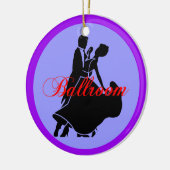 Ballsaaltänzer Keramik Ornament (Links)