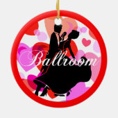 Ballsaaltänzer Keramikornament (Hinten)