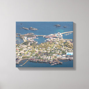 Ballstad Lofoten Canvas Print Leinwanddruck