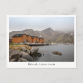 Ballstad Lofoten Postkarte (Vorderseite)