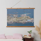 Ballstad Lofoten Wandteppich Mit Holzrahmen (Schlafzimmer)