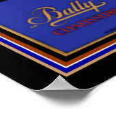 Bally Chaussure Deko Poster 16 x 20 ca. 1924 (Ecke)