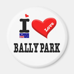 BALLY PARK - I Liebe Magnet