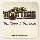 Bally Rotters TD&TL Biermatten Rechteckiger Pappuntersetzer (Vorderseite)