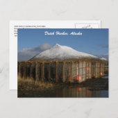 Ballyhoo Mountain Behind Crab Pots Postkarte (Vorne/Hinten)