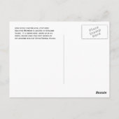 Ballyhoo Mountain Behind Crab Pots Postkarte (Rückseite)