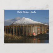 Ballyhoo Mountain Behind Crab Pots Postkarte (Vorderseite)