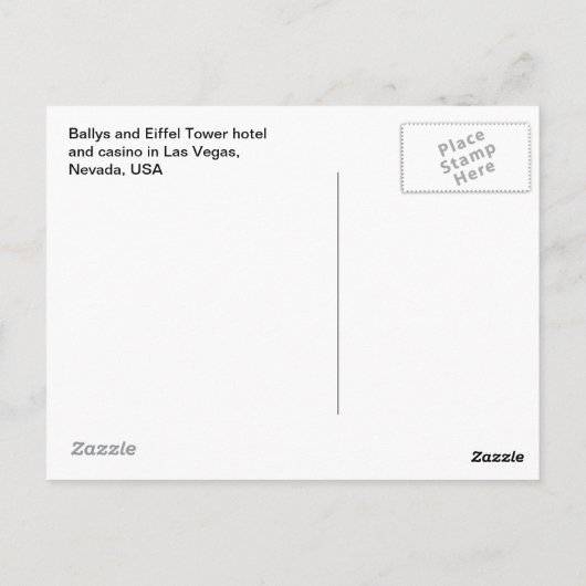 BALLYS Postcard Postkarte (Rückseite)