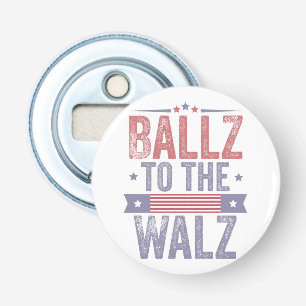 Ballz bei den Wahlen 2024 in Walz Harris Waltz Flaschenöffner
